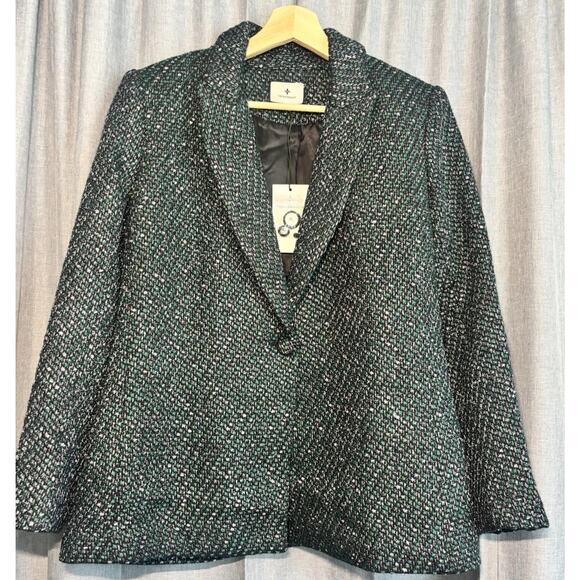 TUCKERNUCK Basalt Tweed Windsor Blazer $378 NWT Medium Sold Out - Picture 4 of 14